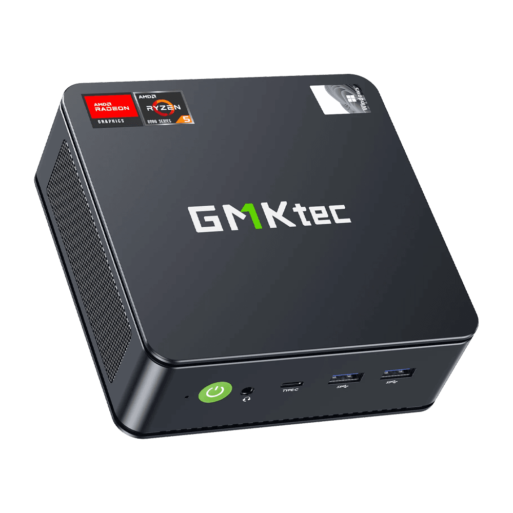 GmkTec M6 – RYZEN 5 6600H – 16GB Ram + 512GB NVME – WIN 11 PRO