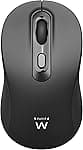 Ewent EW3218 Wireless Optical Mouse – Silent Click, 800/1200/1600 DPI